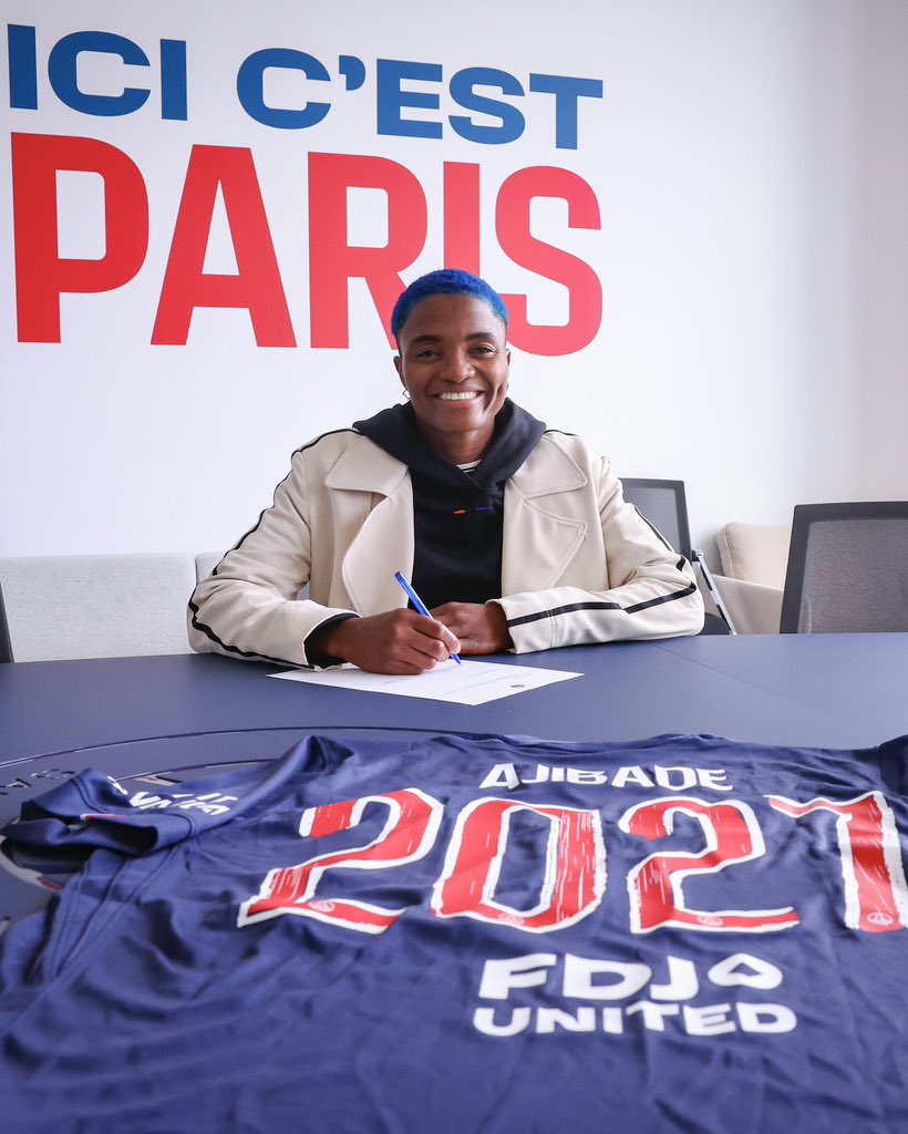 Super Falcons Duo Unite in Paris as Ajibade Joins PSG