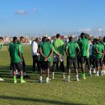 Super Eagles Training- Nwakali Shines, Simon, Onyekuru On Target To Hand Team Win In Practice Match